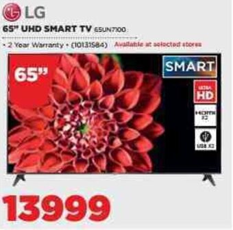 HiFi Corp LG 65" UHD Smart TV offer