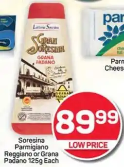 Soresina Parmigiano Reggiano or Grana Padano