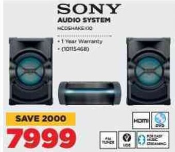 HiFi Corp Sony Audio System offer