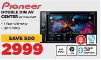 HiFi Corp Pioneer Double Din AV Center offer