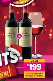 Game Kanonkop Kadette Red Wine Blend-For 2 x 750ml offer