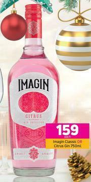 Imagin Classic Or Citrus Gin-750ml Each