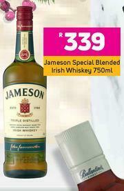 Game Jameson Special Blended Irish Whisky-750ml offer