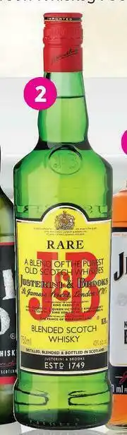 J&B Rare Blended Whisky-750ml Each