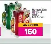 Game Hunters Dry Or Gold NRBs-For Any 2 x 6 x 330ml offer