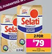 Game Selati White Sugar 2.5kg- For 2 offer