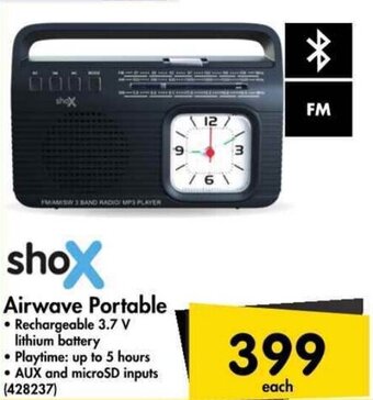 Makro Shox Airwave Portable offer