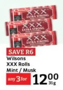 Oxford Freshmarket Wilsons XXX Rolls Mint/Musk offer