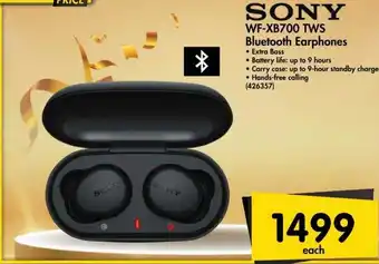 Makro Sony WF-XB700 TWS Bluetooth Earphones offer