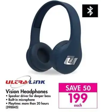 Ultra Link Vision Headphones