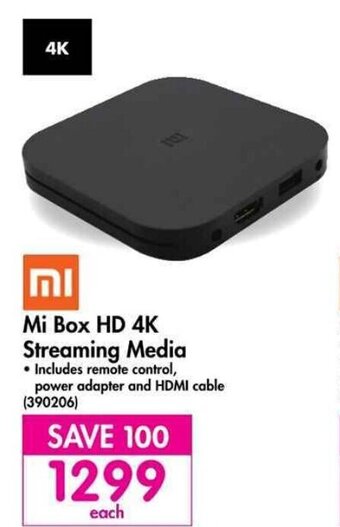 Makro Mi Box HD 4K Streaming Media offer