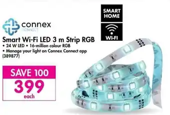 Makro Connex Smart Wi-Fi LED 3m Strip RGB offer