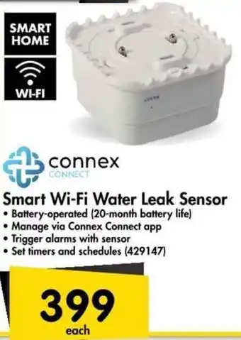 Makro Connex Smart Wi-Fi Water Leak Sensor offer