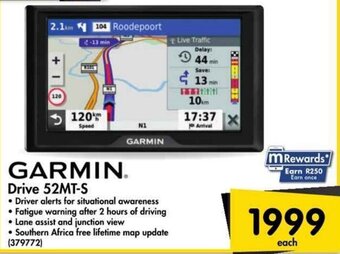 Makro Garmin Drive 52MT-S offer