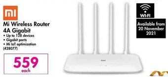 Makro Mi Wireless Router 4A Gigabit offer