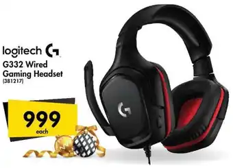 Logitech G G332 Wired Gaming Headset