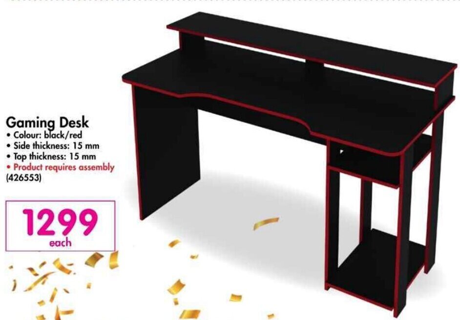 Gaming Desk offer at Makro