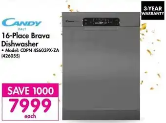 Makro Candy 16-Place Brava Dishwasher offer
