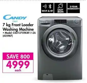 Makro Candy 7kg Front Loader Washing Machine offer