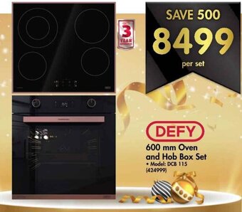 Makro Defy 600mm Oven and Hob Box Set offer