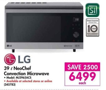 LG 39L NeoChef Convection Microwave