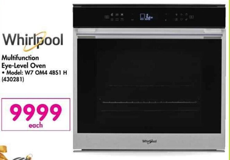 Whirlpool Multifunction EyeLevel Oven offer at Makro