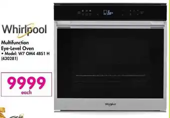 Makro Whirlpool Multifunction Eye-Level Oven offer