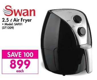 Makro Swan 2.5L Air Fryer offer