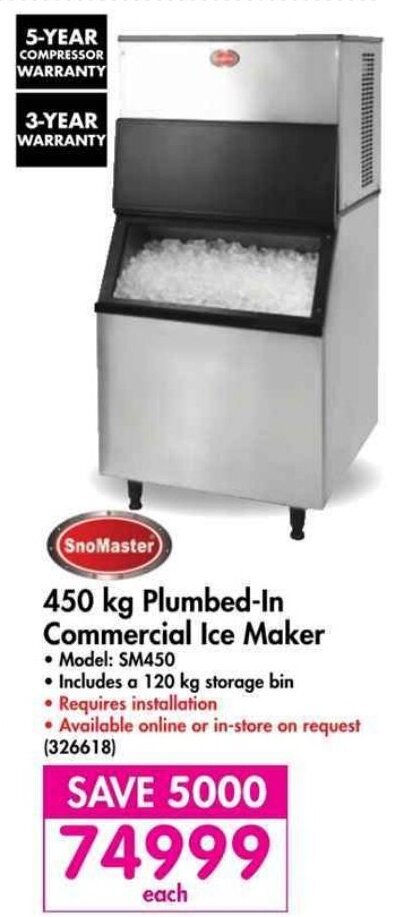 industrial ice machine for sale south africa