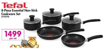 Tefal 8-Piece Essential Non-Stick Cookware Set