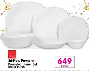 Makro 26-Piece Parma or Prometeo Dinner Set offer