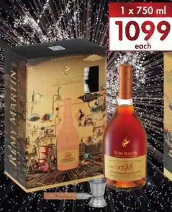 Makro’s liquor 1738 Fine Champagne Cognac with Jigger 750ml offer