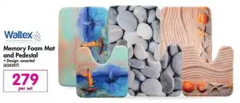Makro Waltex Memory Foam Mat and Pedestal offer