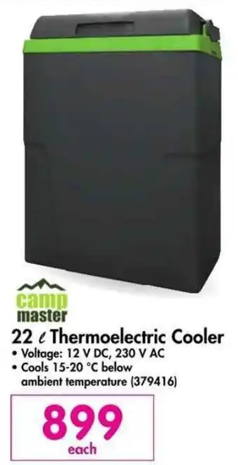 Makro Camp Master 22L Thermoelectric Cooler offer