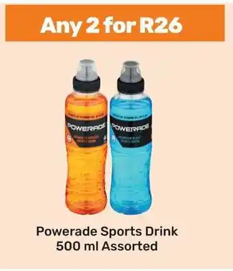 Game Powerade Sports Drink Assorted offer