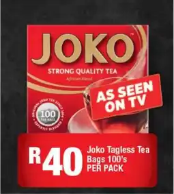 OK Foods Joko Tagless Tea Bags offer