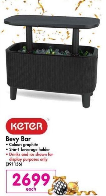 Makro Keter Bevy Bar offer