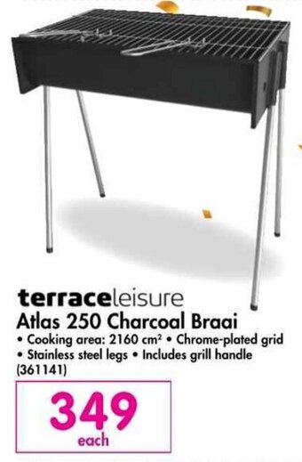 Makro Terraceleisure Atlas 250 Charcoal Braai offer