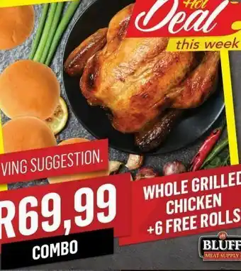 Bluff Meat Supply Chicken wrap offer