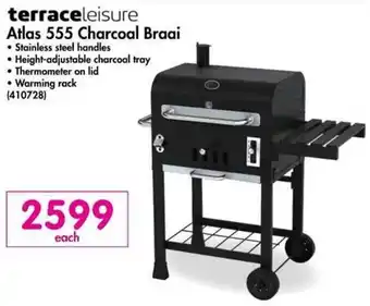 Makro Terraceleisure Atlas 555 Charcoal Braai offer