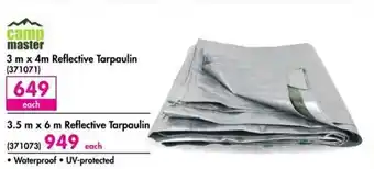 Makro Camp Master 3m x3m Reflective Tarpulin offer