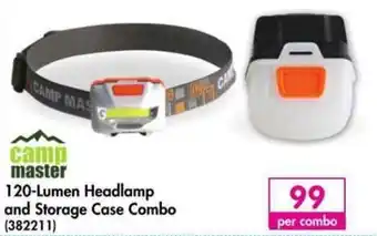 Makro Camp Master 120-Lumen Headlamp and Storage Case Combo offer