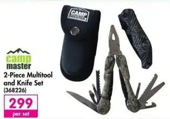 Makro Camp Master 20-Piece Multitool and Knife Set offer