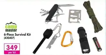 Makro Camp Master 6-Piece Survival Kit offer