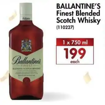 Makro’s liquor Ballantine's Finest Blended Scotch Whiskey 750ml offer
