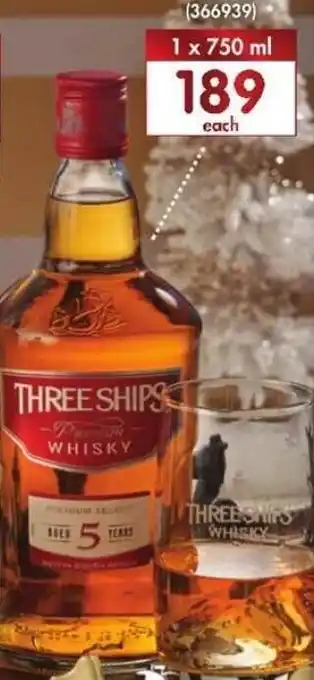Makro’s liquor 5 YO Premium Whiskey with 2 Glasses 750ml offer
