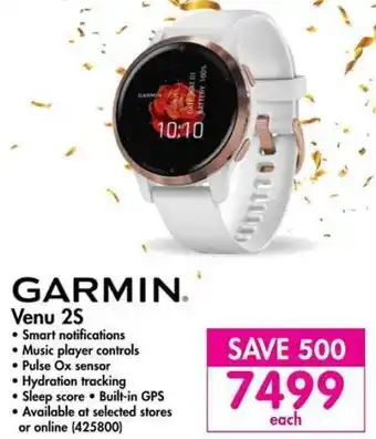 Makro Garmin Venu 2S offer
