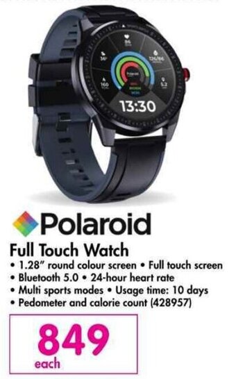 Makro Polaroid Full Touch Watch offer