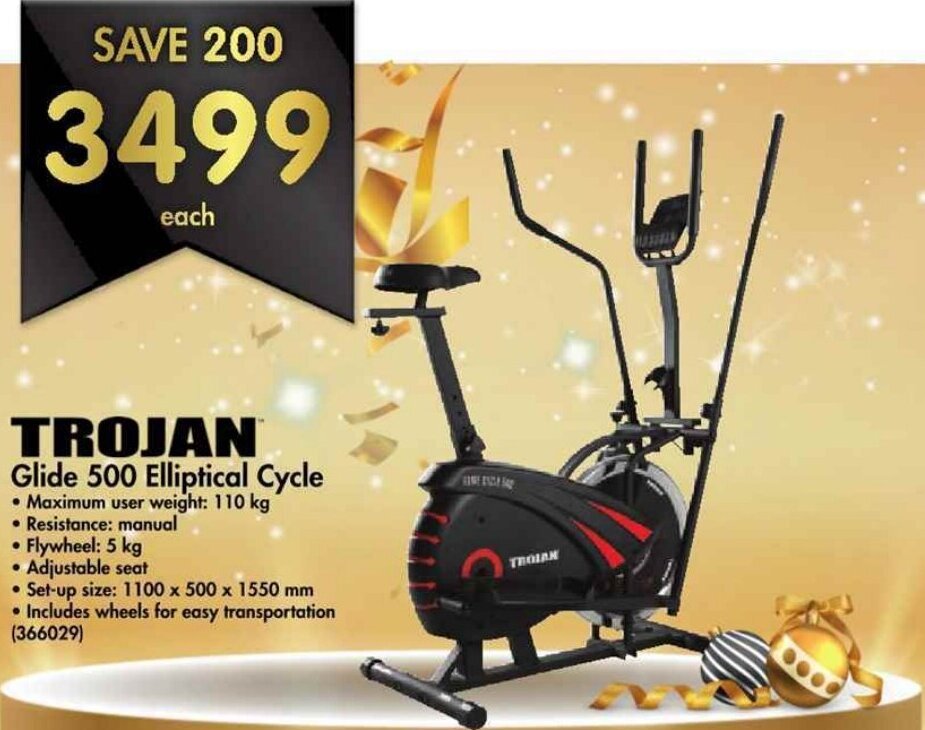 glide 500 elliptical cycle