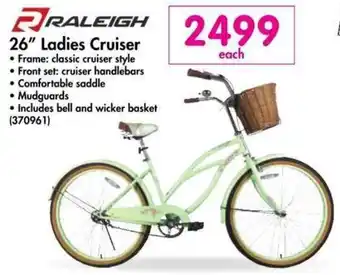 Makro Raleigh 26" Ladies Cruiser offer